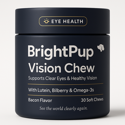BrightPup Dog Vision Chews | No Chemicals. No Weird Taste. All Natural Supplement Recommended By Vets