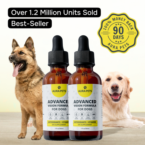 AuraPets  Nano Drops | No Chemicals. No Weird Taste. All Natural Liquid Supplement Recommended By Vets