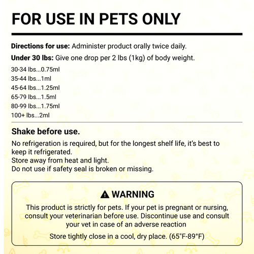 AuraPets  Nano Drops | No Chemicals. No Weird Taste. All Natural Liquid Supplement Recommended By Vets