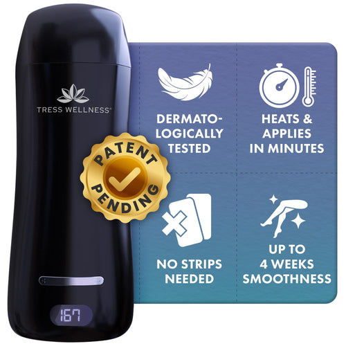 Hard Wax Roller Kit | No-Strip Hair Removal Kit for Full Body