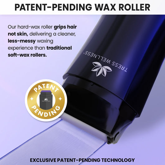 Hard Wax Roller Kit | No-Strip Hair Removal Kit for Full Body