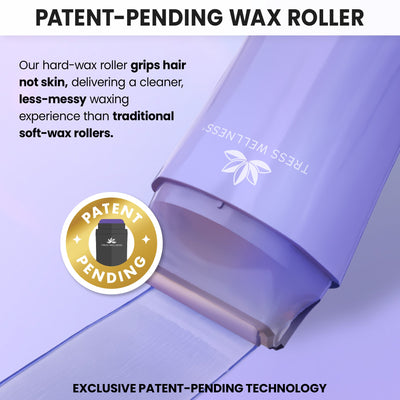 Hard Wax Roller Kit | No-Strip Hair Removal Kit for Full Body