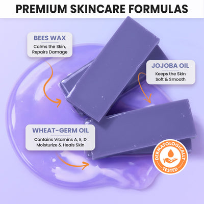 Hard Wax Roller Kit | No-Strip Hair Removal Kit for Full Body