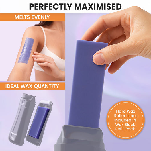 Hard Wax Roller Kit | No-Strip Hair Removal Kit for Full Body